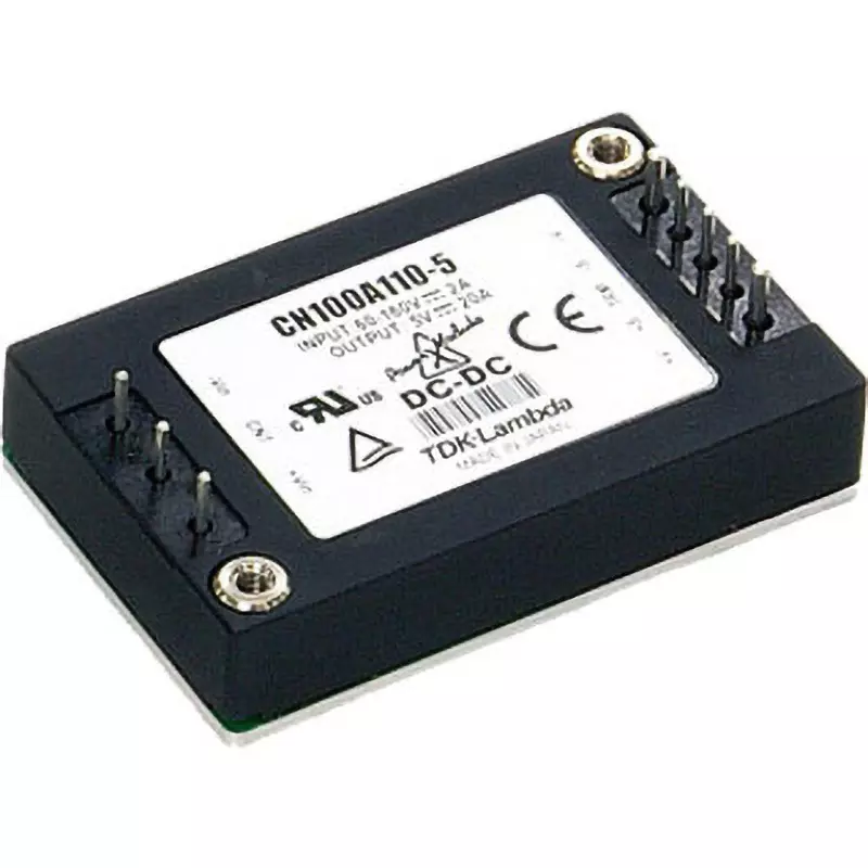 TDK-LAMBDA Dc-DC Power Module DC60 to 160 V Input Voltage Range, CN100A110-5