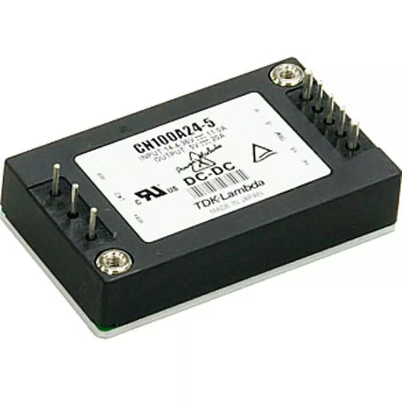 TDK-LAMBDA Dc-DC Power Module DC14.4 to 36 V Input Voltage Range, CN100A24-5