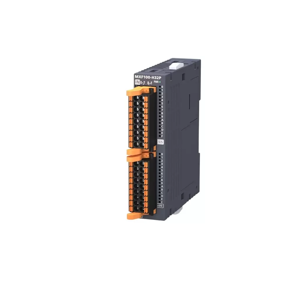 Mitsubishi Electric MX-F I/O Module Expansion Unit Type with 16 Digital Inputs and 16 Transistor Output (Source), MXF100-H32P