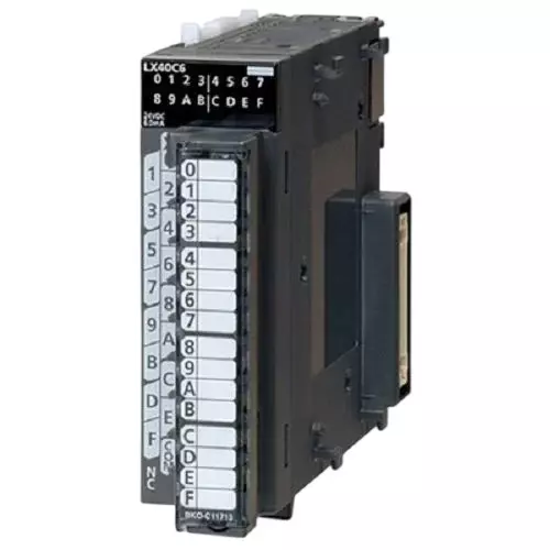 Mitsubishi Electric I/O Module with 16 Digital Output, 24 V DC Power Supply and Source Output, M-16TE