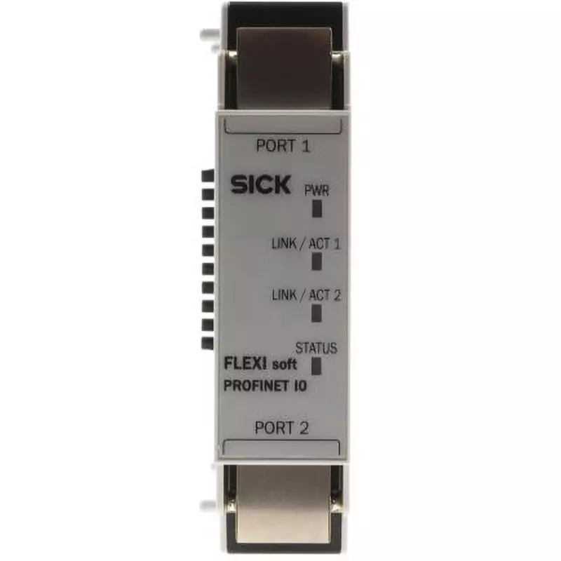 Sick DIN Rail Mounting Communication Module 24 DC Power Supply Voltage Flexi Soft Range Flexi Soft, FX0-GPNT00000