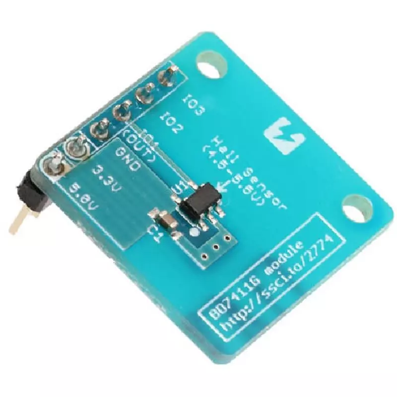 SWITCH SCIENCE Hall Sensor Module 4.5 to 5.5 Voltage Rating Hall sensor BD7411 G Device, SSCI-027748