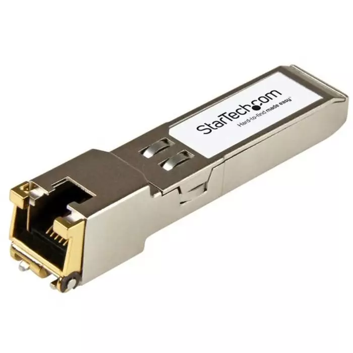 StarTech.com Brocade Compatible RJ45 Copper SFP Transceiver Module Full Duplex 1000Mbit/s, E1MG-TX-ST