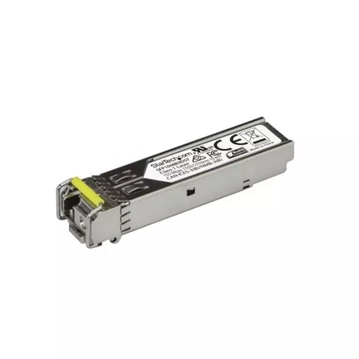StarTech.com MSA Compatible LC Single Mode SFP Transceiver Module Half/Full Duplex 155Mbit/s, SFP100BBXDST
