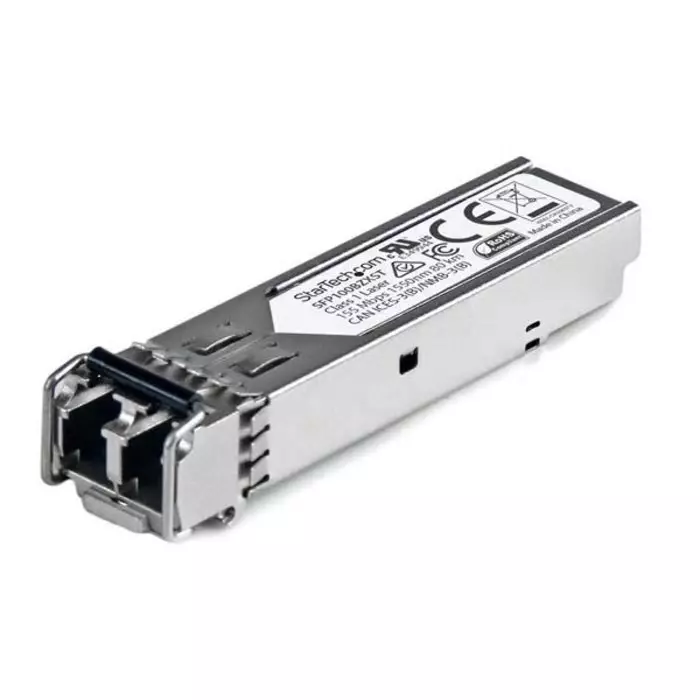 StarTech.com MSA Compatible LC Single Mode SFP Transceiver Module Half/Full Duplex 155Mbit/s, SFP100BZXST