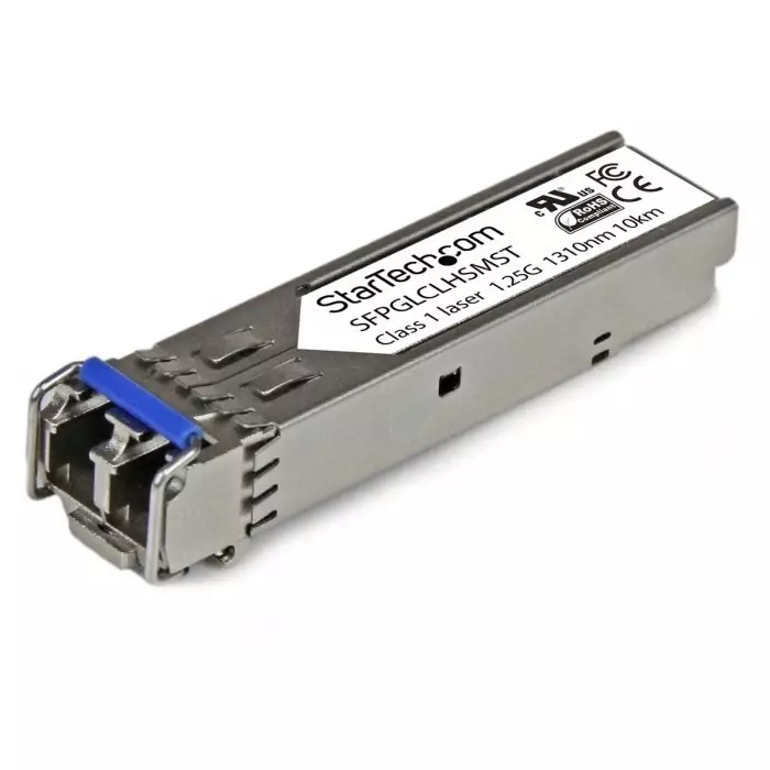 StarTech.com Cisco Compatible LC Multi Mode Transceiver Module Half/Full Duplex, SFPGLCLHSMST
