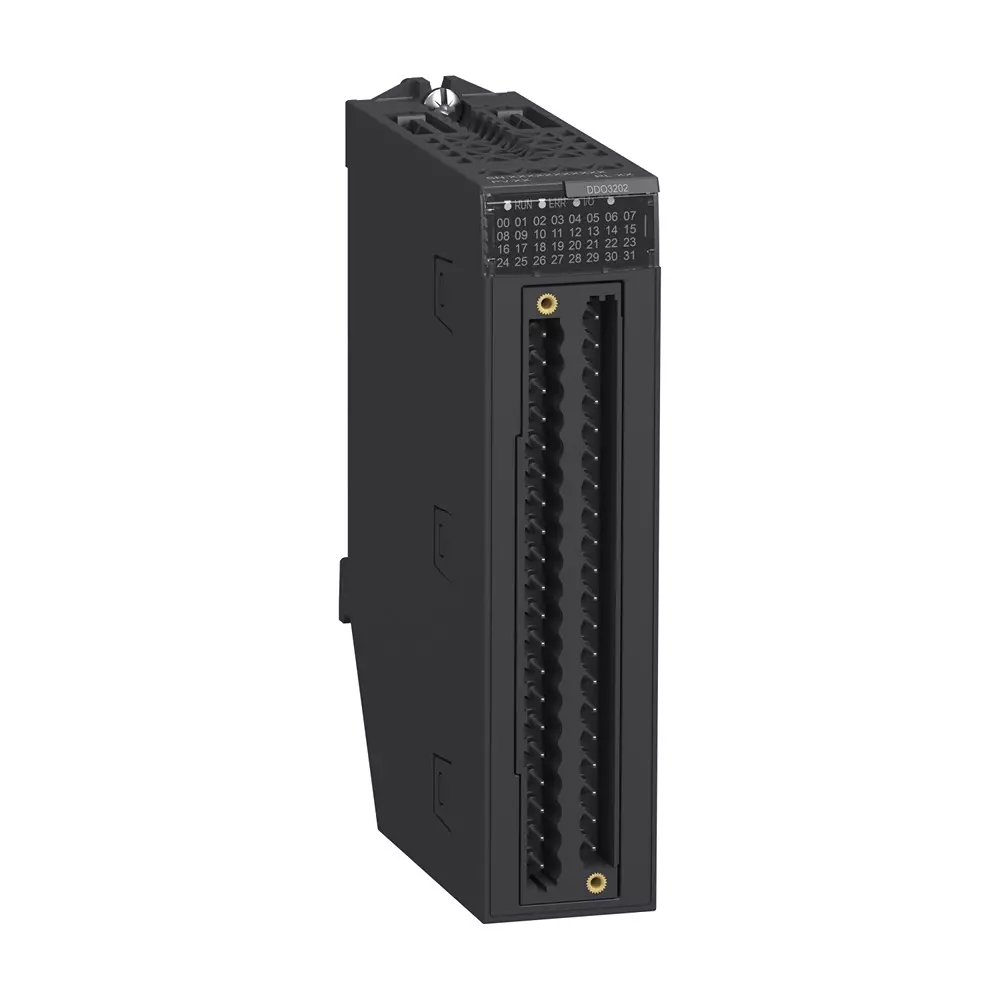 Schneider Electric Modicon X80 Isolated Discrete Output Module 32 Inputs 12/24 V DC Supply Voltage, BMXDDO3202