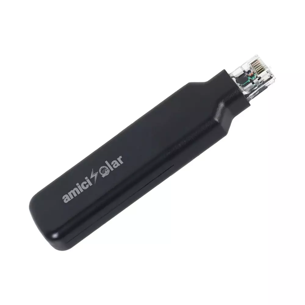 AmiciSolar WiFi + Bluetooth Module Smart ESS App Compatibility for Solar Hybrid Inverters, SLR-INV-REM