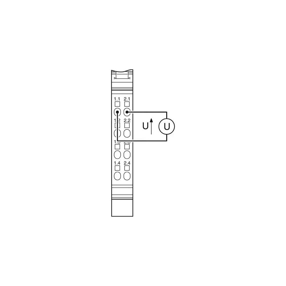 Phoenix Contact Inline Analog Input Module 2 Conductor, IB IL AI 4/U/0-10-ECO