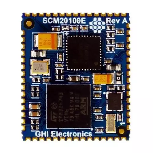GHI Electronics System-On-Module 3.3 V Operating Supply Voltage, SCM-20100E-B