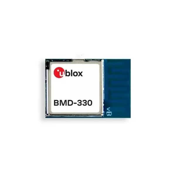 u-blox Bluetooth Module I2C, SPI, UART Interface 4 dBm Power, BMD-330-A-R