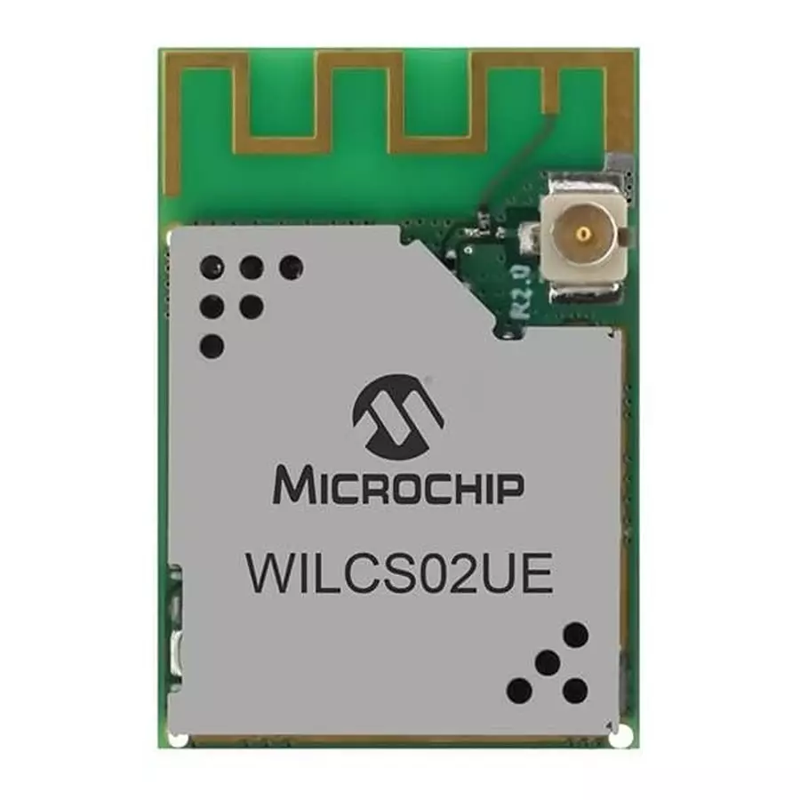MICROCHIP Wi-Fi Link Controller Module 20 MHz Frequency, WILCS02UE-I/100