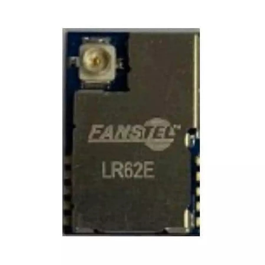 Fanstel Sub-GHz Module 22 dBm Output Power 902 MHz to 928 MHz, LR62E