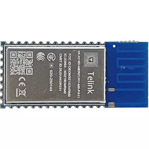 Telink Multiprotocol Modules 8.4 dBm Output Power 2.4 GHz to 2.483 GHz, ML3219D-MERCURY-M0-PA11