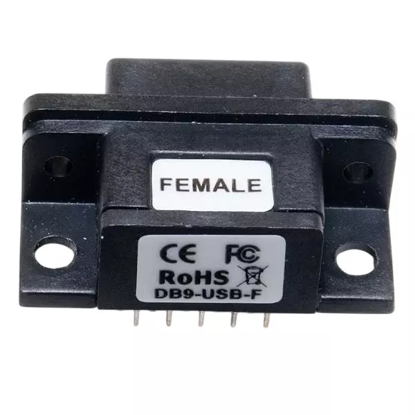 FTDI Interface Module RS-232, USB 2.0 Interface, DB9-USB-D3-F