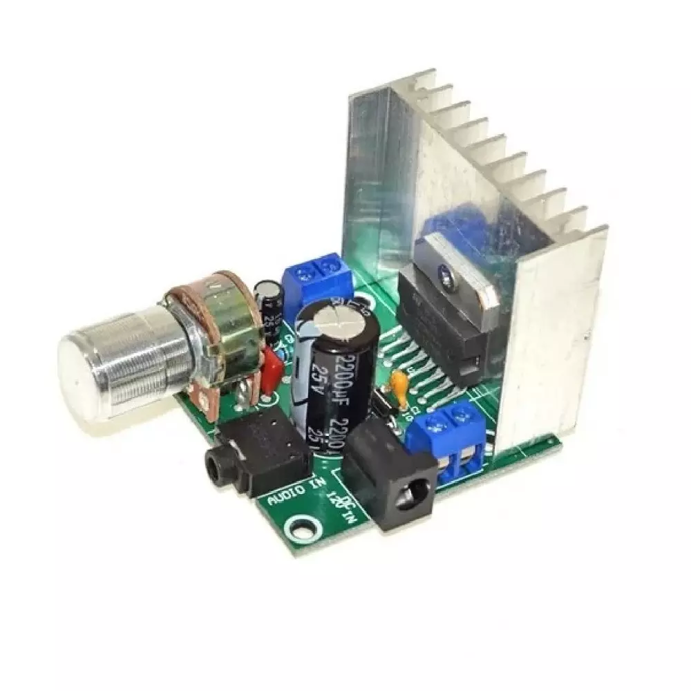 GENERIC 12V Stereo Noiseless Audio Power Amplifier Module with 2 x 15W Output, TDA7297