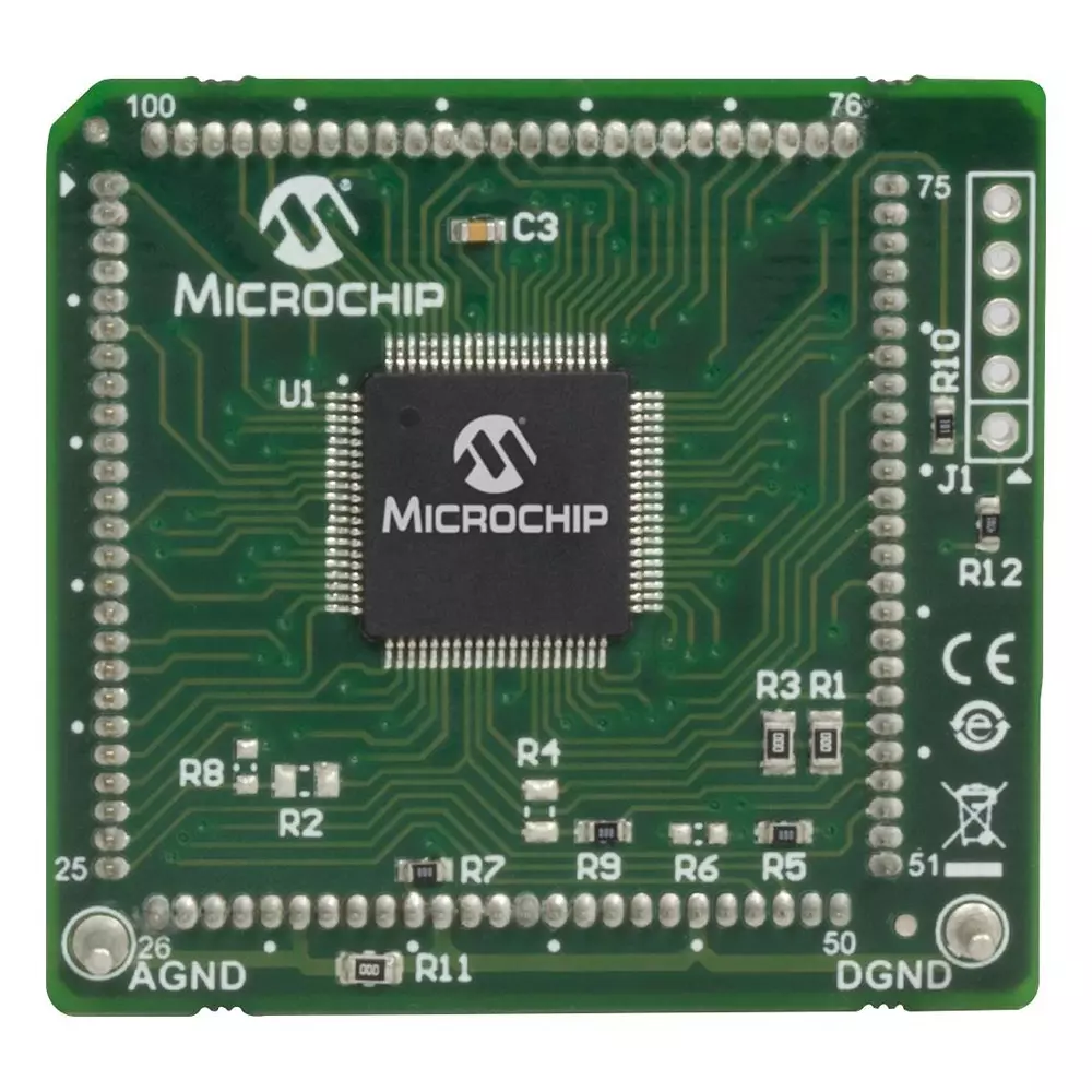 MICROCHIP Plug-In Mod, Motor Control Dev Board, Ma330039