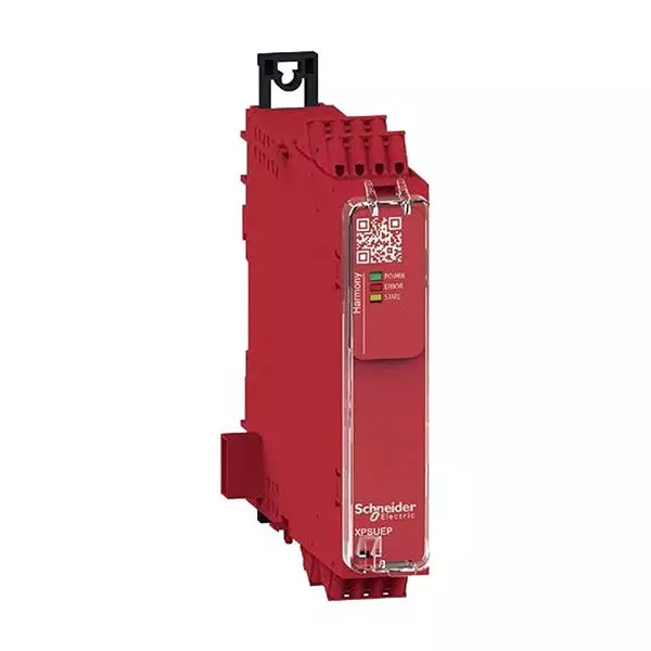 SCHNEIDER ELECTRIC Safety Module, 4Pst-No/Dpst-Nc, 5A, 240V, Xpsuep34Ac