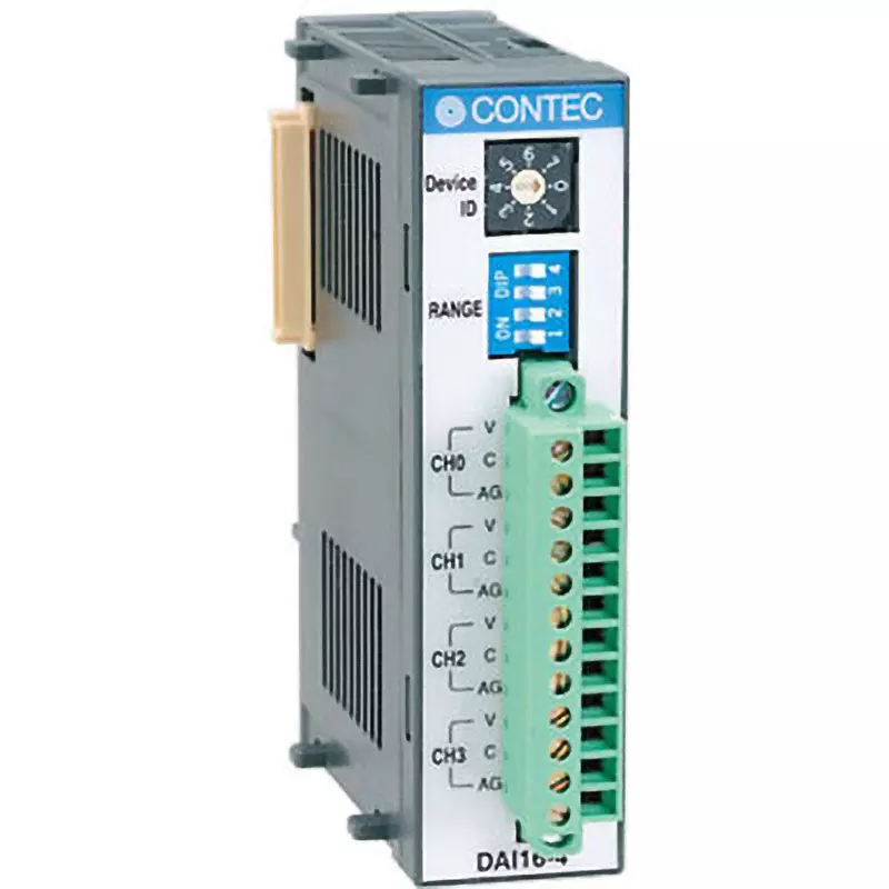 CONTEC Isolated Analog Output Module 500 mA (Max.)(DC 5V±5%), DAI16-4(FIT)GY