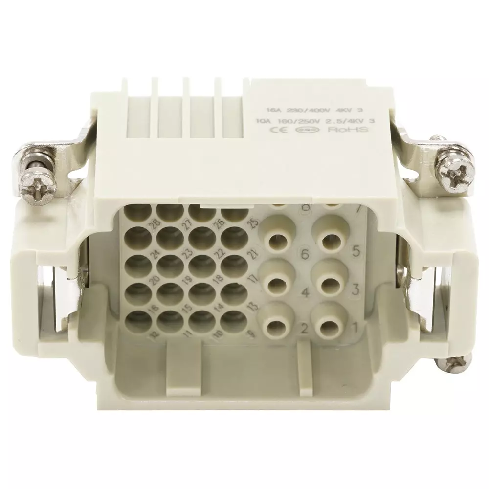 MULTICOMP PRO Heavy Duty Connector 32+PE Contacts, MP009615