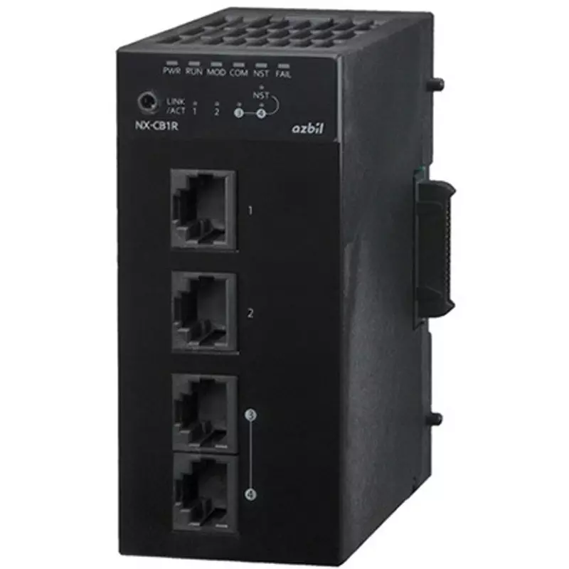 Azbil Instrumentation Network Module DC 24 V Power Supply Voltage, NX-CB2NN0400