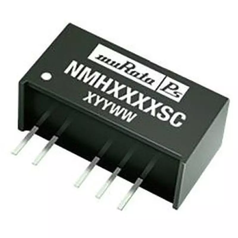 Murata Isolated Module Maximum: 0.2 / -0.2 Output Current On board, NMH1205SC