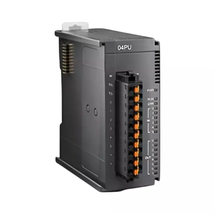Delta 4 Channels Servo Positioning Module Open Collector with Plastic Body and 100 kHz Frequency, AS04PU-A