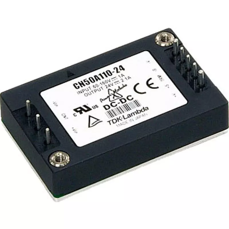 TDK-LAMBDA Dc-DC Power Module DC60 to 160 V Input Voltage Range, CN50A110-5