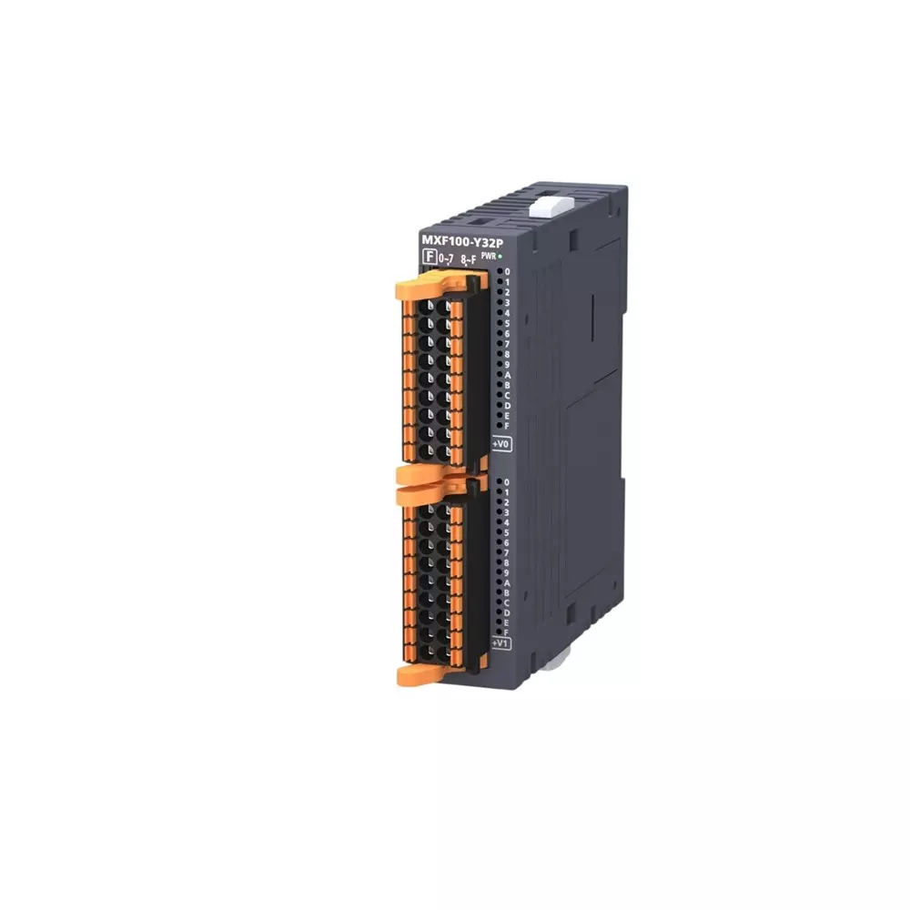 Mitsubishi Electric MX-F I/O Module Expansion Unit with 32 Transistor Output (Source) and 5-30 V DC Power Supply, MXF100-Y32P