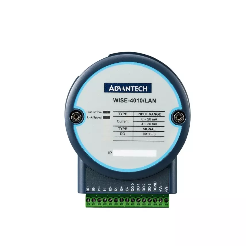 Advantech I/O Module -40 to 70â„ƒ Operating Temperature Ethernet Interface 4 No. of Channels, WISE-4010LAN-B