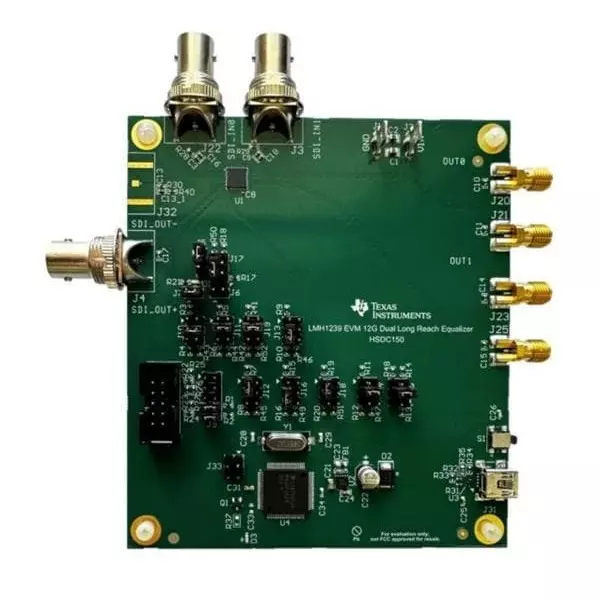 TEXAS INSTRUMENTS Evaluation Module 2.5 V Operating Supply Voltage, LMH1239EVM