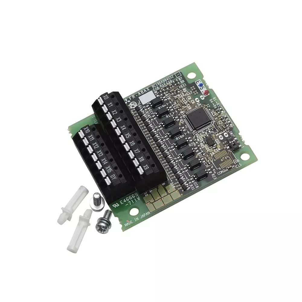 Mitsubishi Electric FR-A/F800 Series Digital Input Module with Plug-In Design Suitable For FR-A/F800 Inverters, FR-A8AX