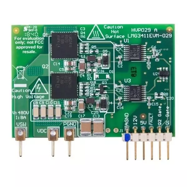 TEXAS INSTRUMENTS Evaluation Module 480 V Input Voltage, LMG3411EVM-029