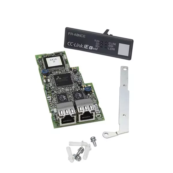 Mitsubishi Electric FR-A/F800 Series CC-Link Communication Module with Plug-In Design Suitable For FR-A/F800 Inverters, FR-A8NCE
