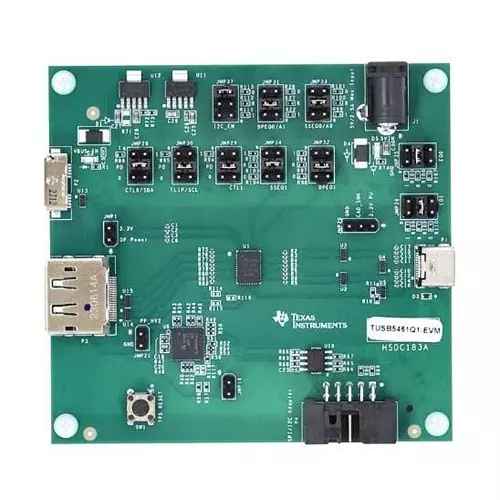 TEXAS INSTRUMENTS Evaluation Module GPIO, I2C Interface Type, TUSB5461Q1-EVM
