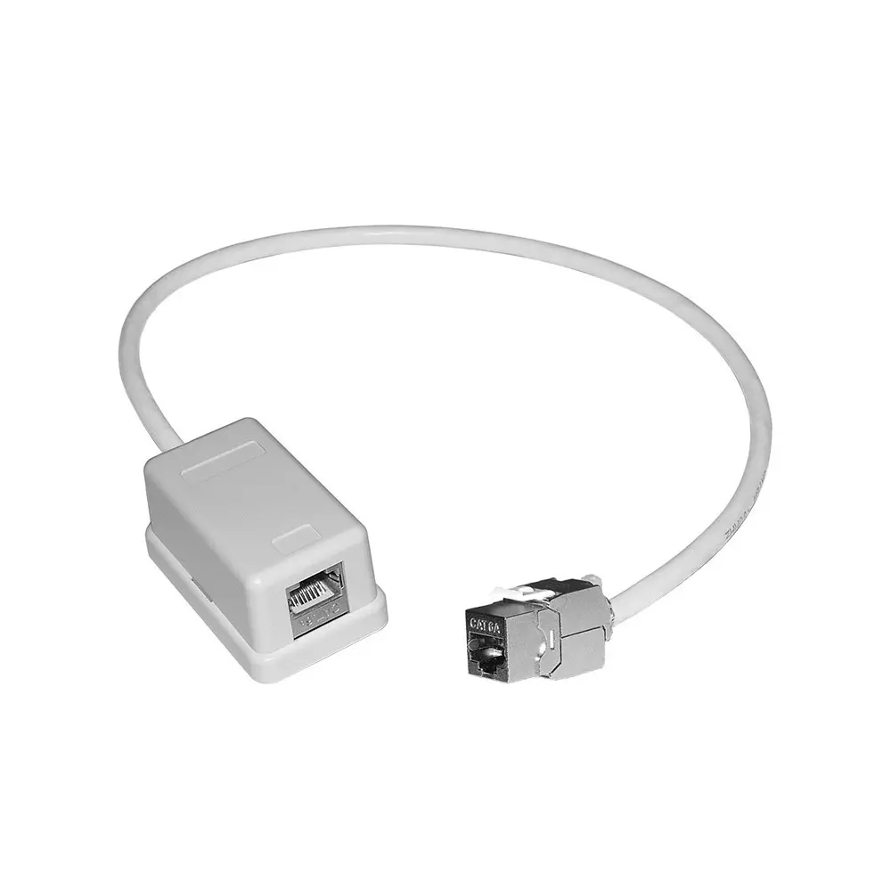 RS PRO RJ Extender 5100 mm RJ45 Shielded 5 m 2 Port Eia/Tia 568B, 2861573