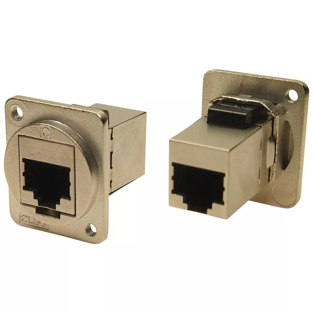 RS PRO Ethernet Connector RJ45 Female Shielded Straight, 2857290