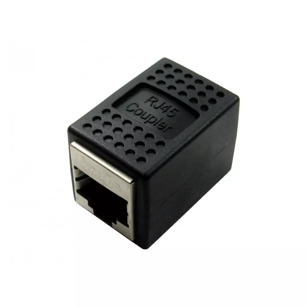 RS PRO Ethernet Coupler 1 Port 30 mm 15 mm 16 mm RJ45 Female, 2662662