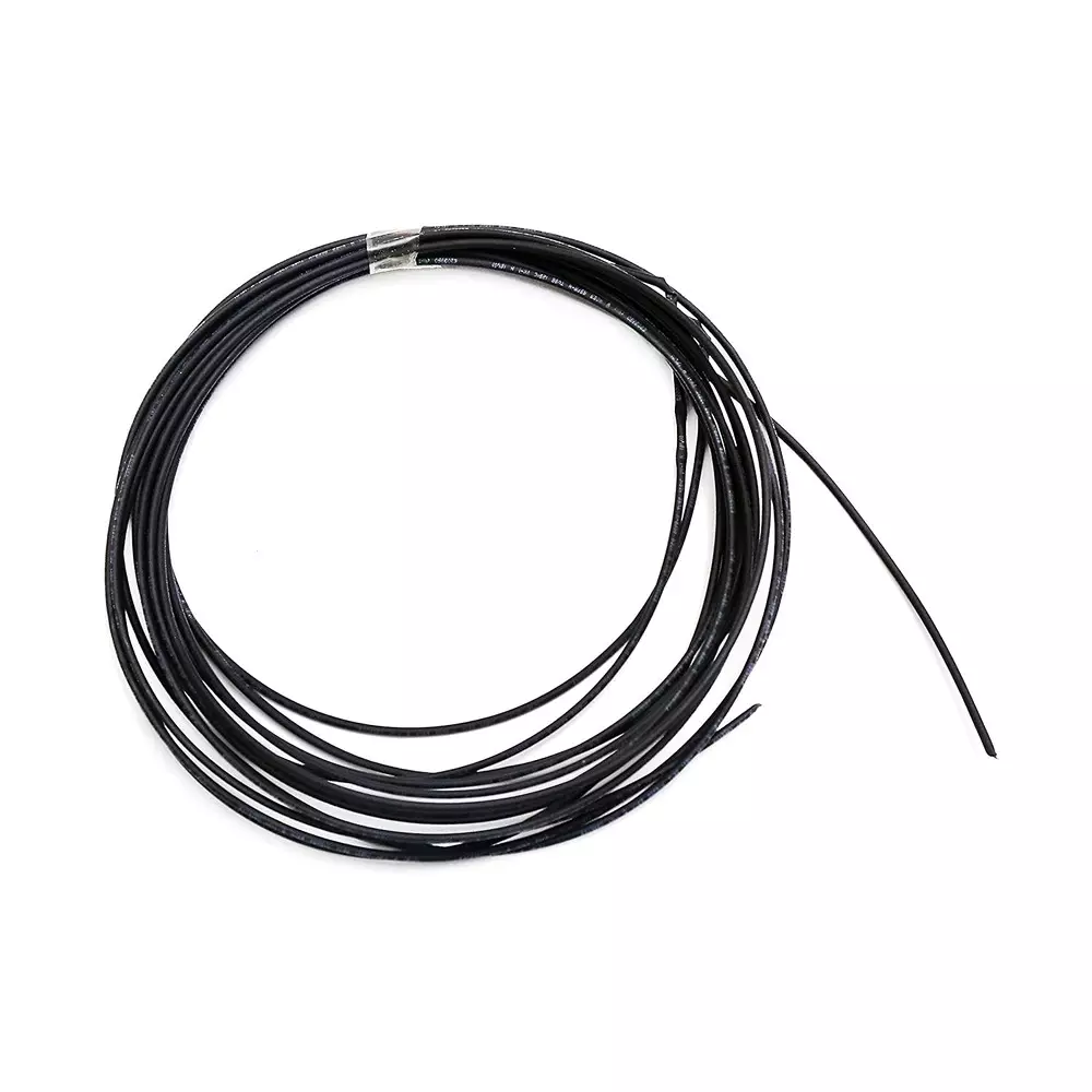 GENERIC Heat Shrink Tube Polyolefin Black 15 m Length for Insulation of Elecrical and RF Wiring, CS001-2