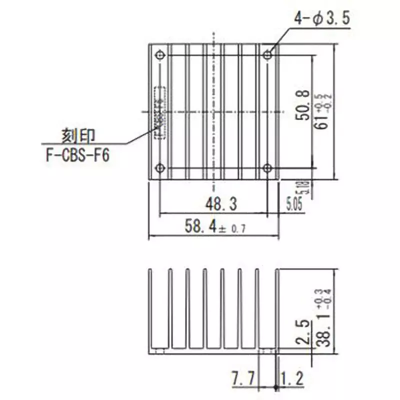cosel-heat-sink-natural-air-cooling-01-m-s-30-thermal-resistance-f-cbs-f6