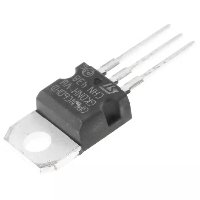 STMicroelectronics IGBT Through Hole Mounting 15 A 600 V 3-Pin TO-220, STGP6NC60HD (Pack of 5 Pcs)