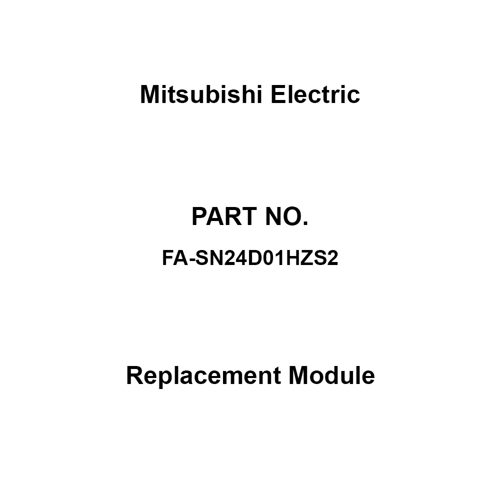 Mitsubishi Electric Replacement Module Digital signal converter (terminal unit) Eurobat Classification, FA-SN24D01HZS2