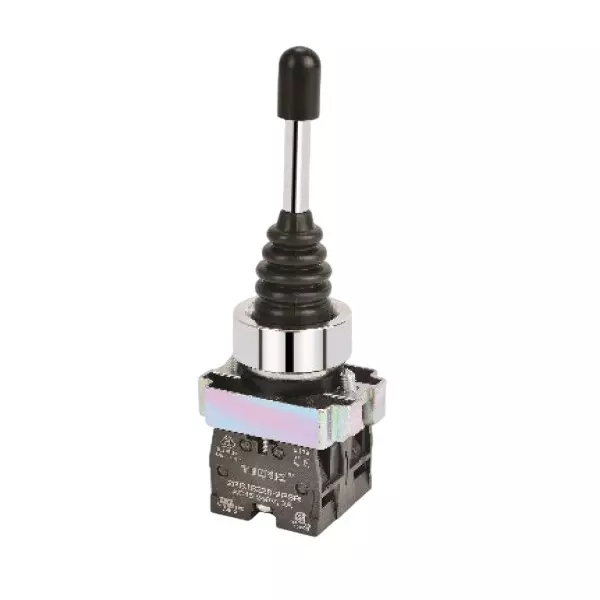 Teknic Joysticks 2 Position Spring Return Black, 2PSJS220-2PSR