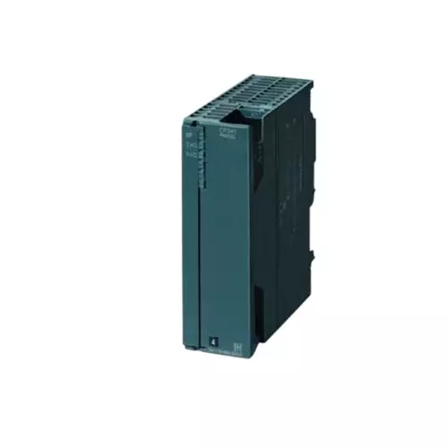 Siemens S7 300 Series Communication Processor CPU CP 341 with 70-100 mA Input Current and 24 V DC Supply Voltage, 6ES73411BH020AE0