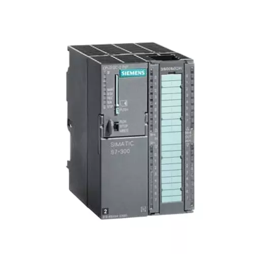 Siemens S7 300 Series Central Processing Unit CPU 313C-2 PtP with 128 KB Memory, 16 Digital Input and 16 Digital Output, 6ES73136BG040AB0