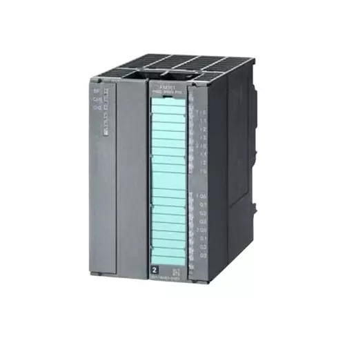 Siemens S7 300 Series Positioning Module CPU with Rapid Traverse, Creep, Run Right, Run Left Functions, 6ES73511AH020AE0