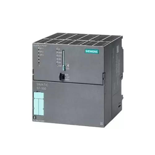 Siemens S7 300 Series Central Processing Unit CPU 319-3 PN/DP with 2 MB Memory and 14 W Power Loss, 6ES73183EL010AB0
