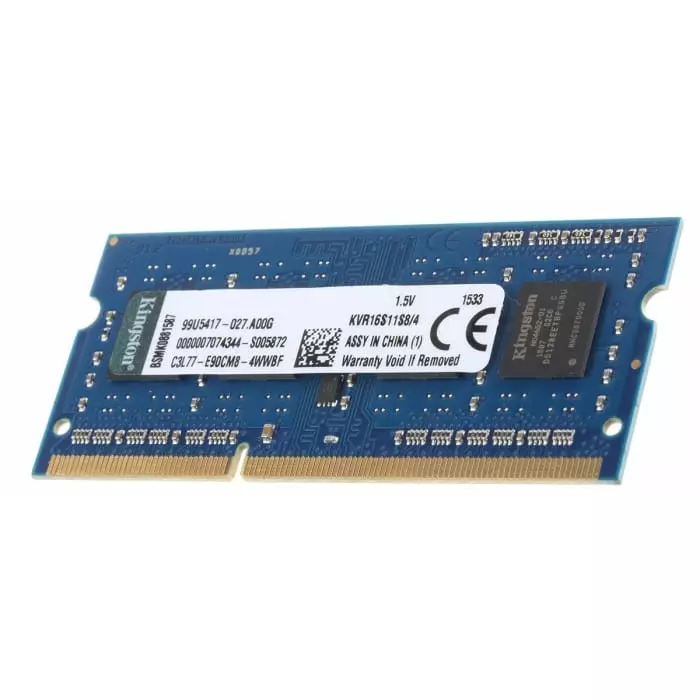 Kingston 4 GB DDR3 Laptop RAM, 1600MHz, SODI mm, 1.5V, KVR16S11S8/4