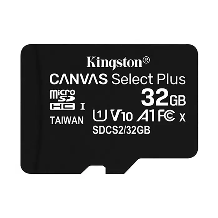 Kingston 32 GB MicroSD Micro SD Card, Class 10, UHS-I, SDCS2/32GBSP