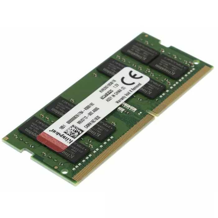 Kingston 16 GB DDR4 Laptop RAM, 2666MHz, SODI mm, 1.2V, KVR26S19D8/16